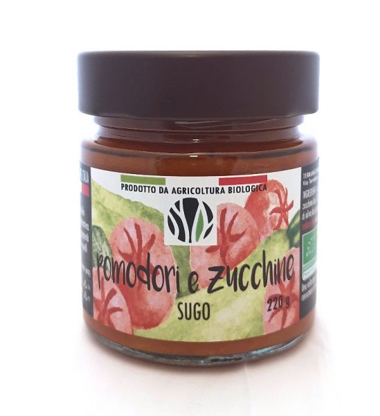 Tomaten Zucchini Sugo bio