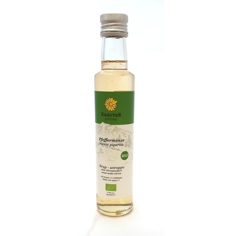sciroppo di menta piperita 250ml IT BIO 013