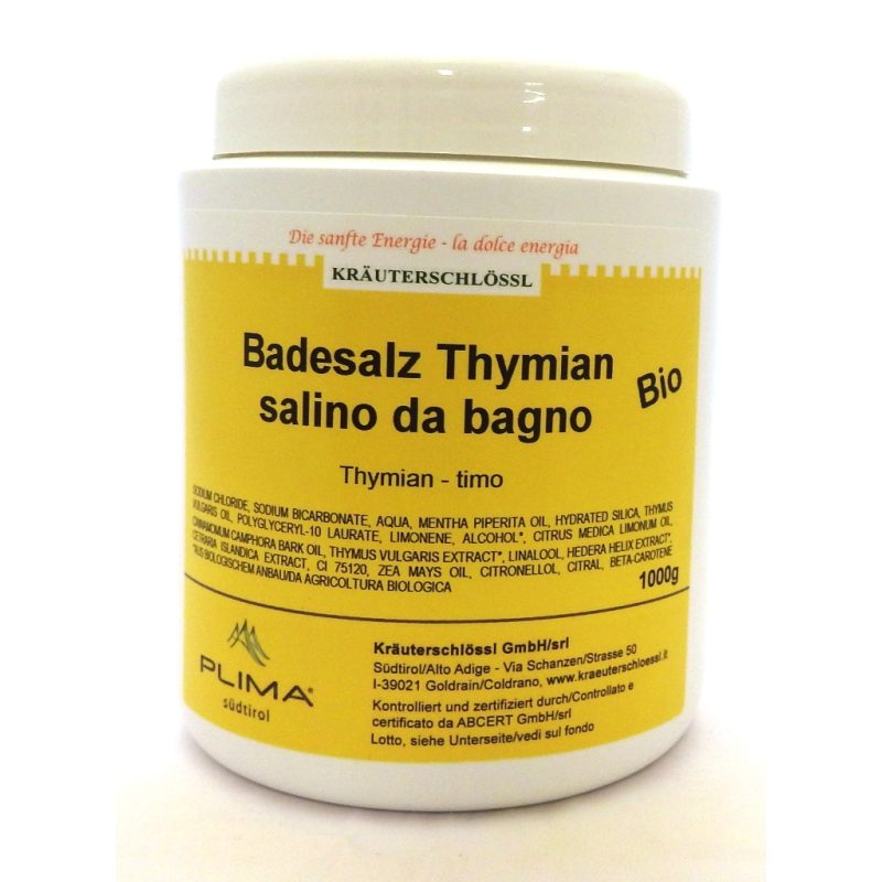 Thymian Badesalz EcoBio