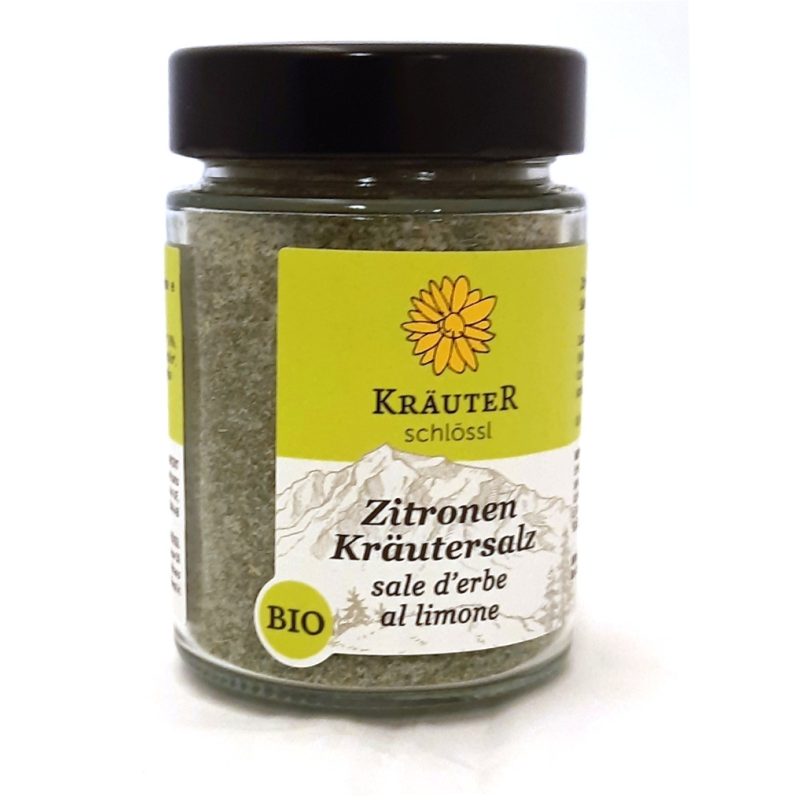 Zitronen Kräutersalz 180g IT Bio 013