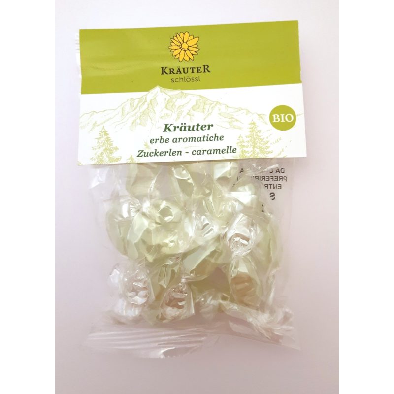 Caramelle con erbe aromatiche 75g IT BIO 007