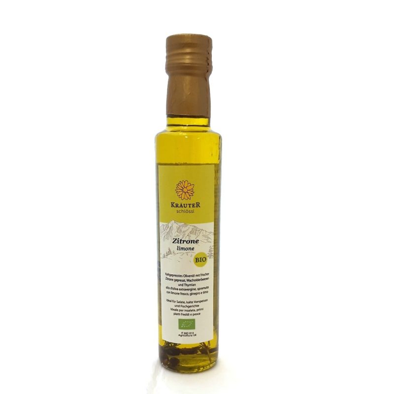 zitroniges Olivenöl 250ml IT BIO 007