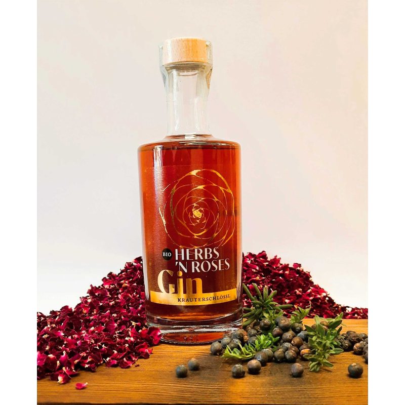 Rosenblüten GIN 350ml IT BIO 013