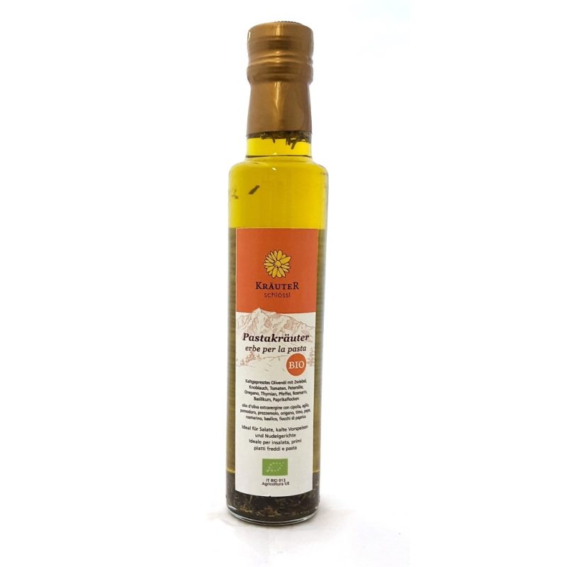 Pastakräuter Olivenöl 250ml IT BIO 007