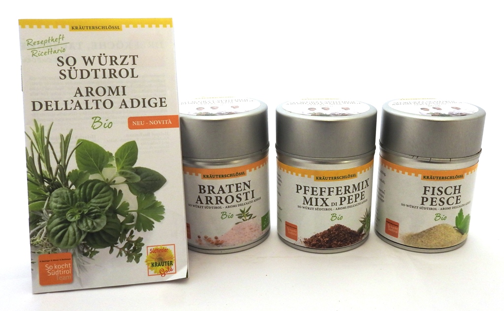 3er Packung mit Rezeptheft (Pfeffer, Braten, Fisch) IT Bio 013 - Bild 1
