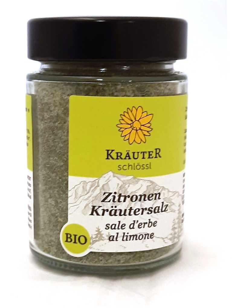 Zitronen Kräutersalz 180g IT Bio 013