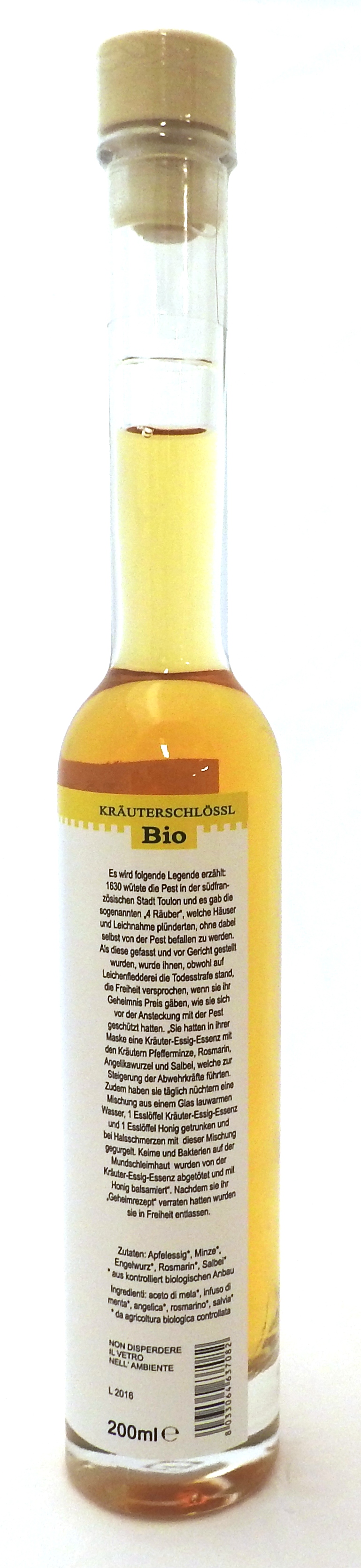 Condimento alle erbe "4 ladri" 200ml IT BIO 013 - Bild 2