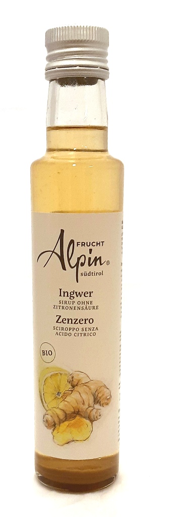 sciroppo di zenzero 250ml IT BIO 013