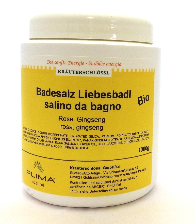 Badesalz Liebesbadl EcoBio