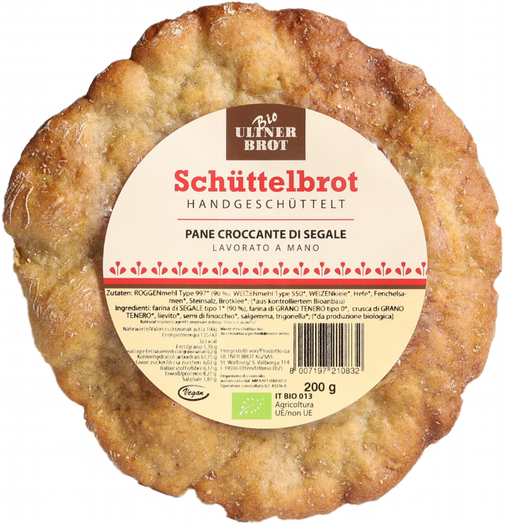 Schüttelbrot 200g IT BIO 013