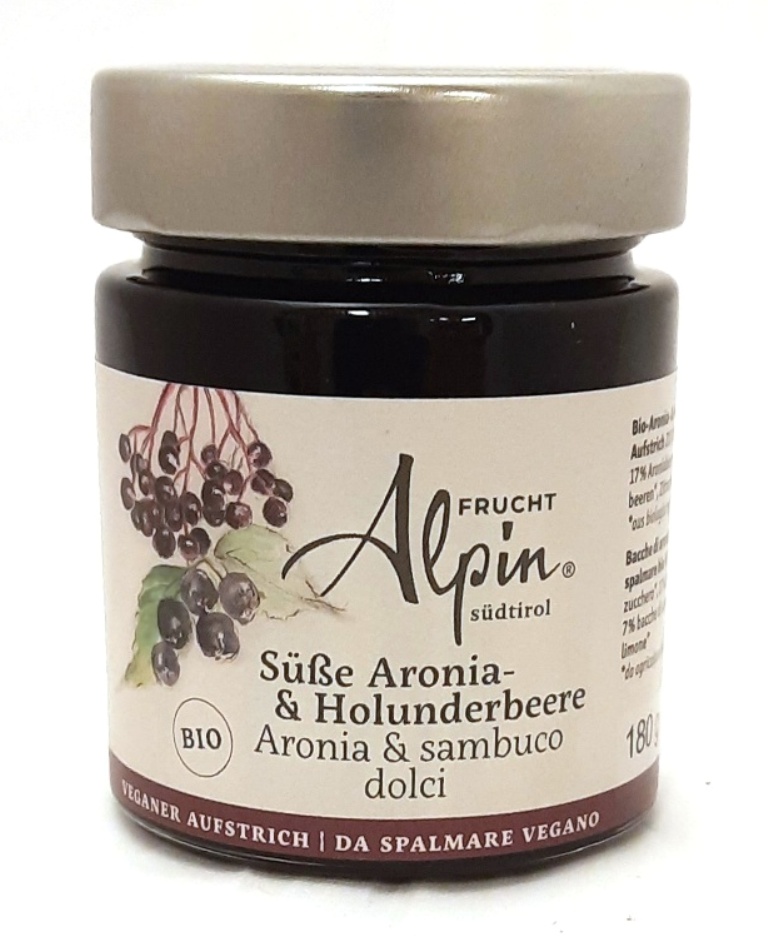 Aronia & sambuco dolce 180g IT BIO 013
