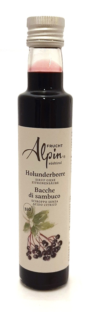 sciroppo di bacche di sambuco 250ml IT BIO 013