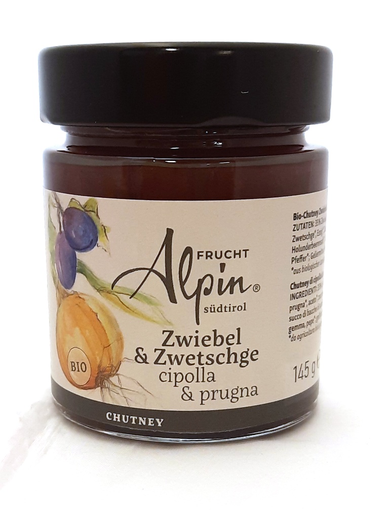 Chutney con cipolla e prugna 150g IT BIO 013