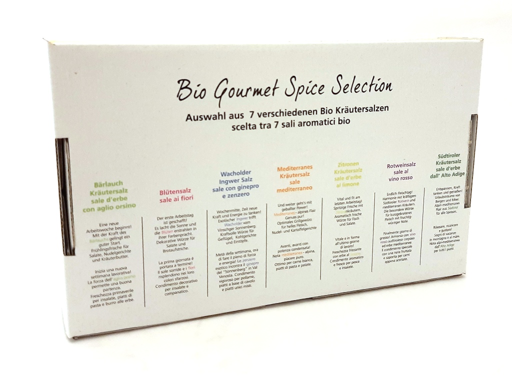 Geschenkset mit 3 verschiedenen Salzen a je 40g IT Bio 013 - Bild 3